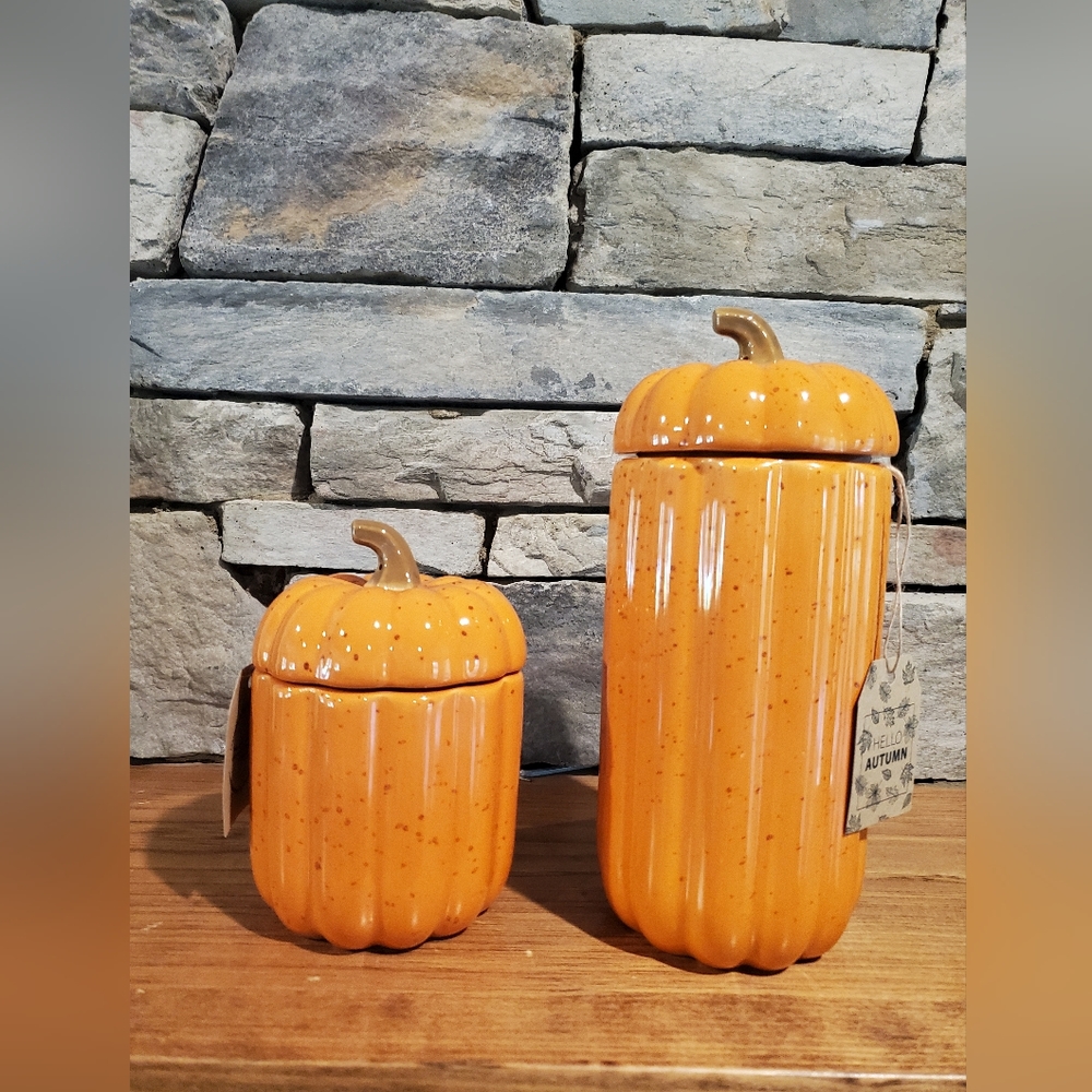 Pumpkin Canisters-NWT